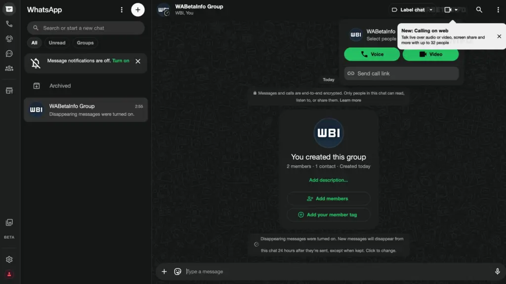 WhatsApp Web Mulai Uji Panggilan Grup, Tak Perlu Lagi Aplikasi Desktop untuk Video Call