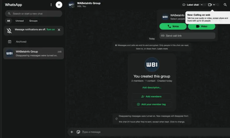 WhatsApp Web Mulai Uji Panggilan Grup, Tak Perlu Lagi Aplikasi Desktop untuk Video Call