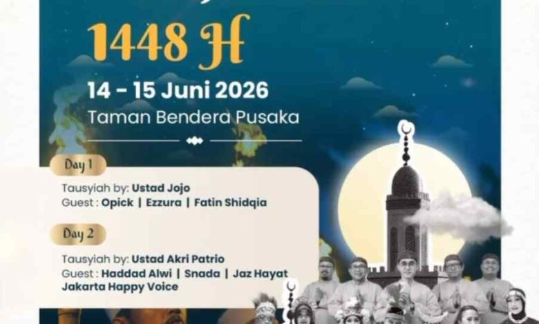 Festival Muharram Di Taman Bendera Pusaka, Musik Religi Hingga Video Mapping Menanti Pengunjung