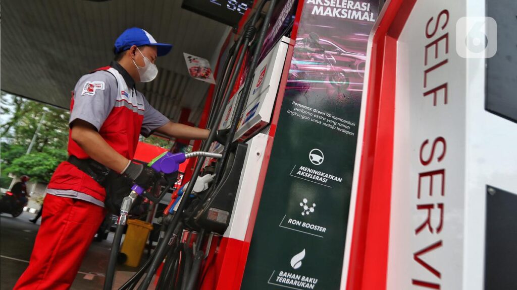 Pertamax Naik Rp3.950, Pertamax Green Tembus Rp17.000 per Liter Mulai Hari Ini