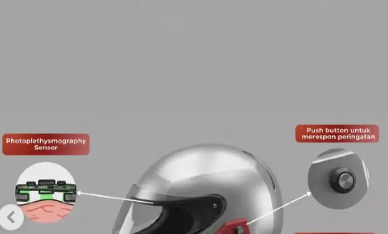 Helm Pintar Mahasiswa ITB Ini Bisa Deteksi Microsleep, Dipasang di Helm Biasa Juga Bisa