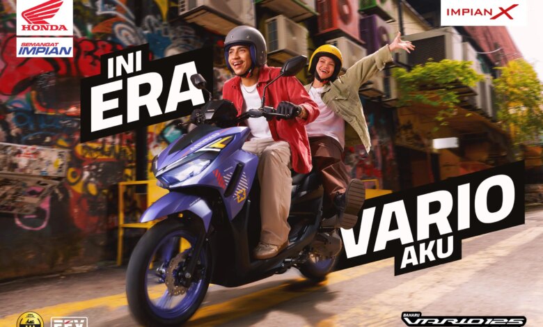 Lampu V-Shape Baru Vario 125, Lebih Terang dan Lebih Jauh Saat Malam