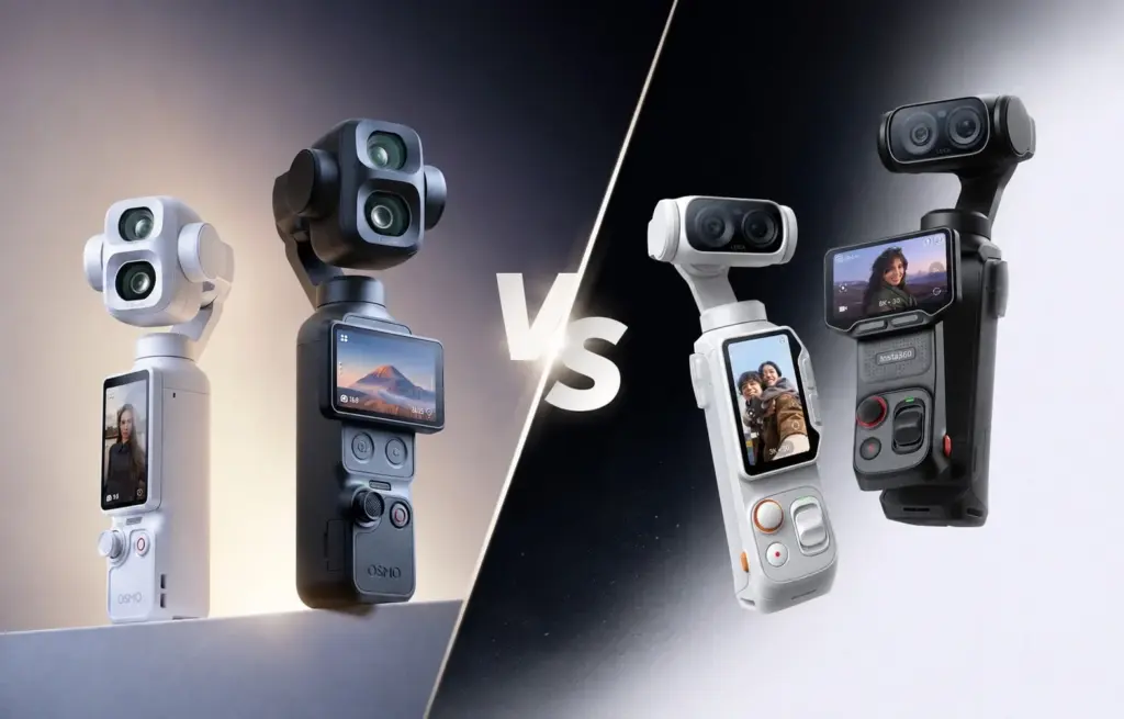 DJI Osmo Pocket 4P Meluncur dengan Dua Kamera, Rival Insta360 Kini Punya Alasan Khawatir
