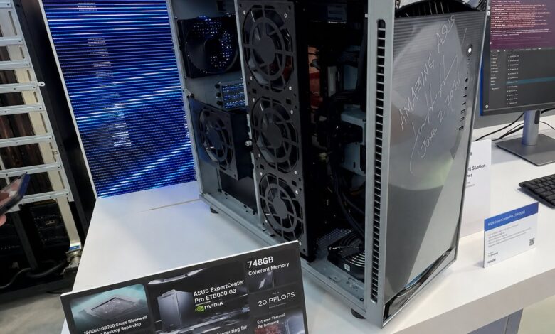 Asus Rilis Workstation 748 GB RAM Dan GB300, Tapi Portnya Bikin Kaget