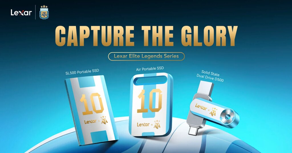Lexar Gandeng AFA, SSD Edisi Argentina Ini Punya Desain Dan Kecepatan Menonjol