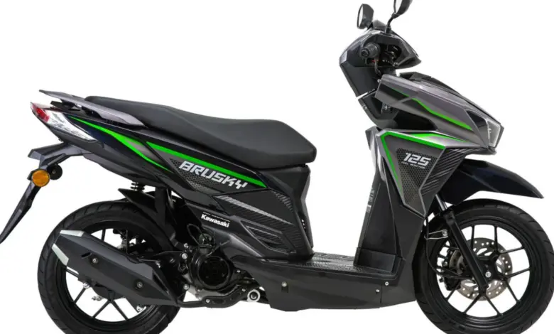 Kawasaki Akhirnya Punya Skutik, Brusky 125 Sekilas Mirip Vario Tapi Banderolnya Rp26,5 Juta