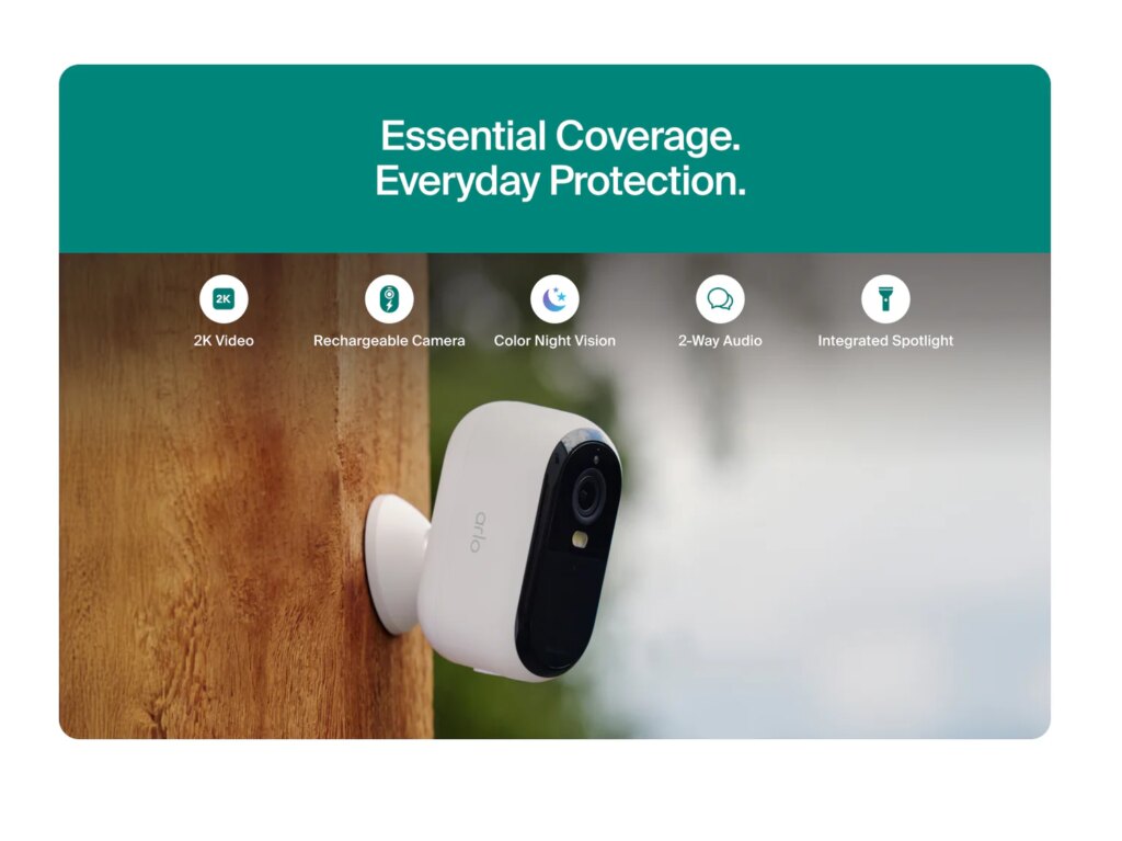 Arlo Essential Camera 2K Anjlok Tajam, Kamera Keamanan Outdoor Ini Makin Sulit Diabaikan