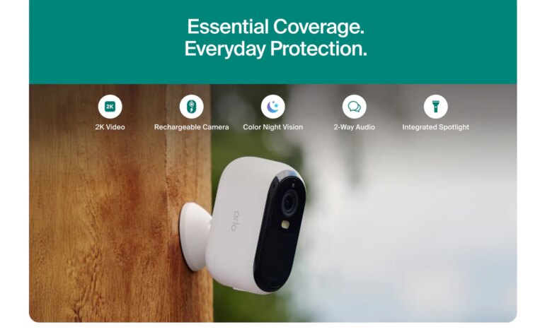 Arlo Essential Camera 2K Anjlok Tajam, Kamera Keamanan Outdoor Ini Makin Sulit Diabaikan