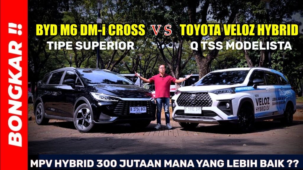 BYD M6 DM Tembus Rp298 Juta, Toyota Veloz Hybrid Punya Ancaman Baru