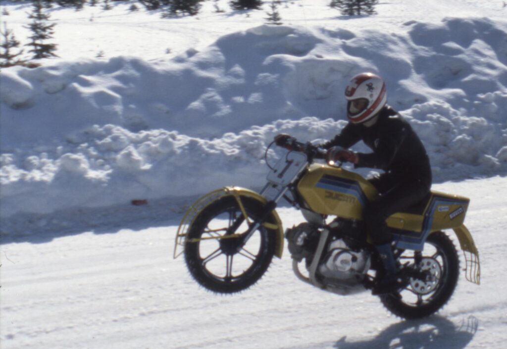 Ducati DesertX 100 Tampil Beda, Terinspirasi Dari Motor Balap Es Pantah Ice 1981
