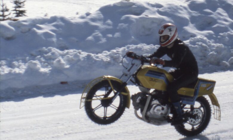 Ducati DesertX 100 Tampil Beda, Terinspirasi Dari Motor Balap Es Pantah Ice 1981