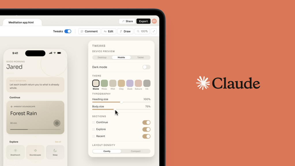 Claude Design Bisa Pangkas Alur Prototyping AI, Tim Kecil Kini Tak Lagi Bergantung pada Desainer