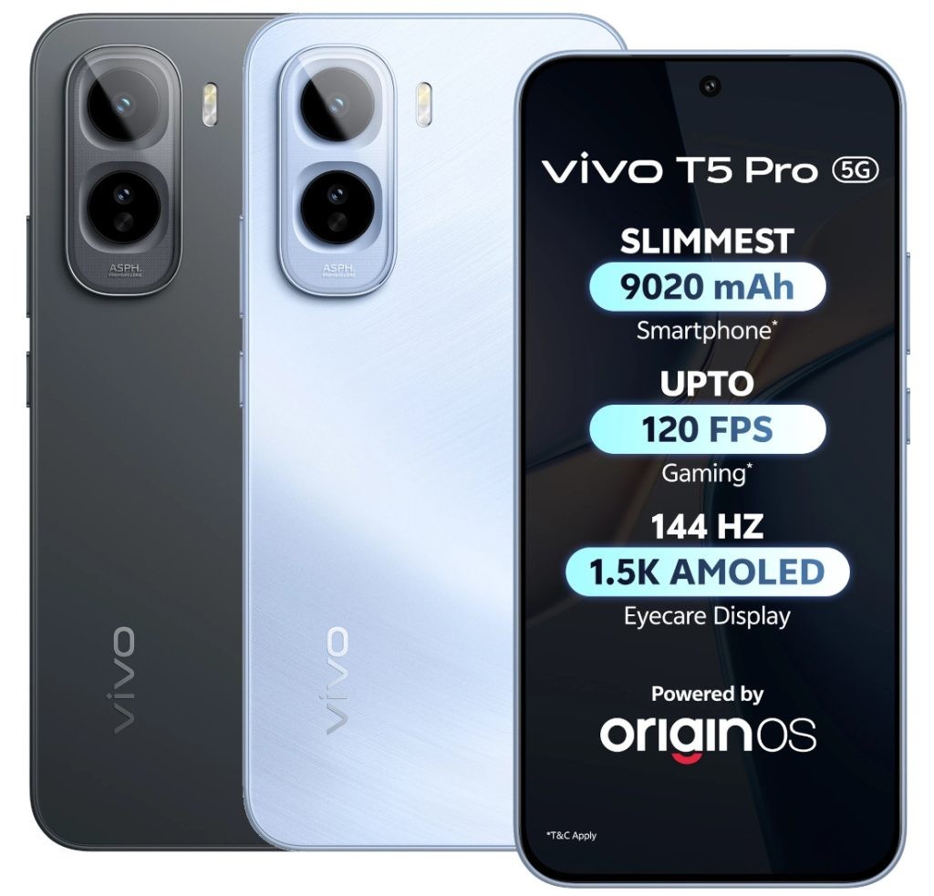 Vivo T5 Siap Guncang Mid-Range, Sertifikasi IP69 Plus dan Baterai 7.200 mAh Jadi Senjata Utama