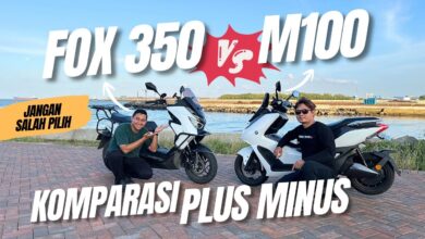 Adu Polytron Fox 350 dan Uwinfly M100, Motor Listrik Harian yang Nyaman Ternyata Bukan Soal Suspensi