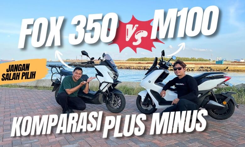 Adu Polytron Fox 350 dan Uwinfly M100, Motor Listrik Harian yang Nyaman Ternyata Bukan Soal Suspensi