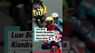 Dari Posisi Ketujuh ke Juara di Portugal, Ramadhipa Menang Lewat Duel Lap Terakhir