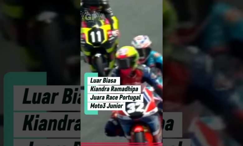 Dari Posisi Ketujuh ke Juara di Portugal, Ramadhipa Menang Lewat Duel Lap Terakhir