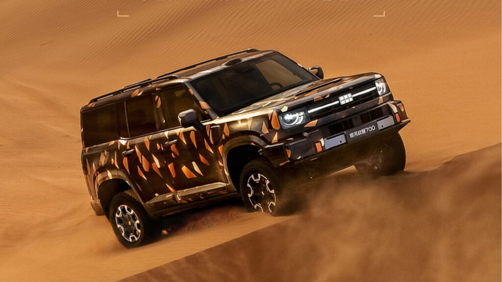 Geely Galaxy Cruiser 700 Tembus 1.113 Hp, SUV Off-Road PHEV Ini Siap Usik Defender