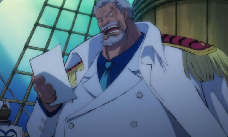 Garp Tanpa Buah Iblis, Tinju yang Menandingi Roger dan Whitebeard