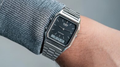 Casio AQ230A Datang dengan Twist Praktis, Gelang Stainless Ini Bisa Diatur Tanpa Alat