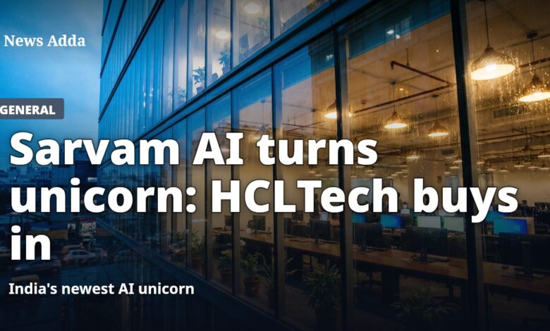 Sarvam Tembus Klub Unicorn AI, Taruhan Besar HCLTech pada Ekosistem AI Lokal