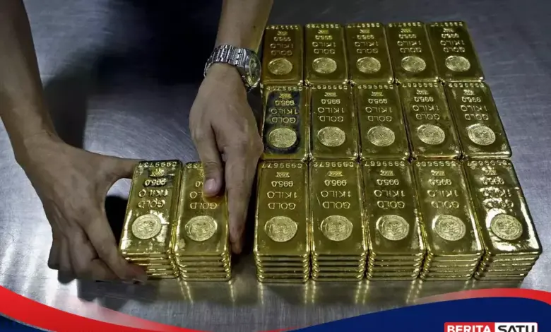 Damai Sementara AS-Iran Mengubah Arah Pasar, Emas Dunia Kembali Bersinar