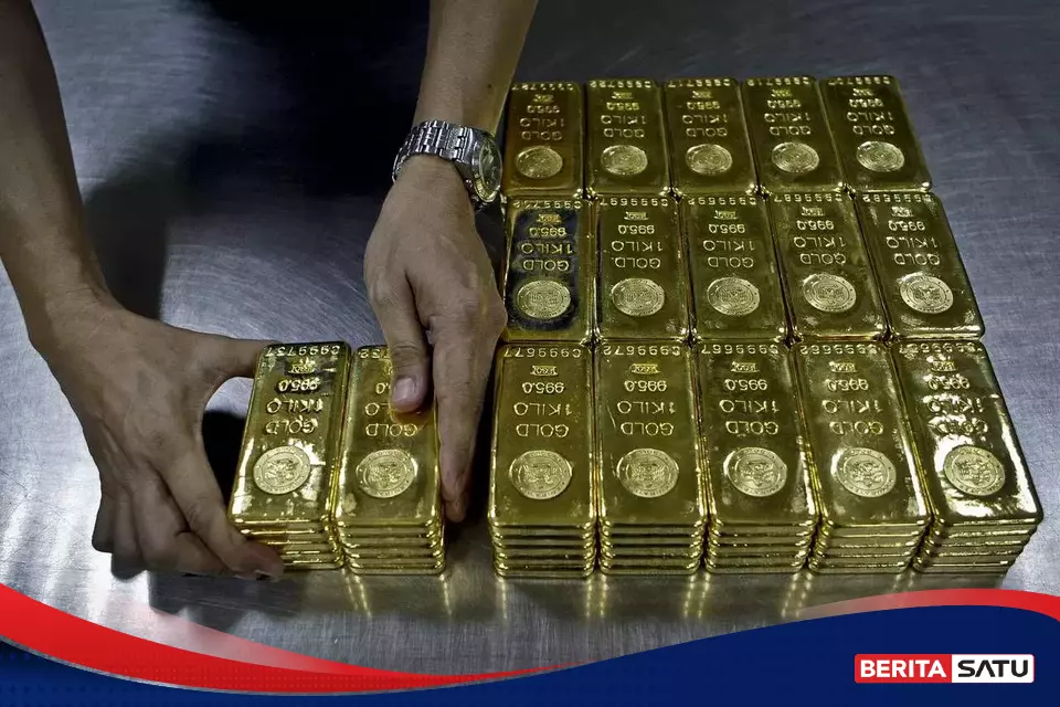 Damai Sementara AS-Iran Mengubah Arah Pasar, Emas Dunia Kembali Bersinar