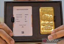 Pegadaian Tahan Harga Emas Antam UBS Galeri24, Antam Masih Paling Mahal per 17 Juni 2026