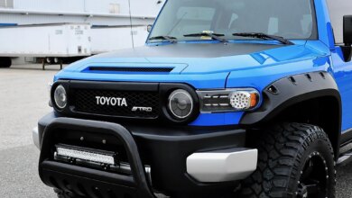 Toyota Land Cruiser FJ Biru Ini Diubah Jadi Lebih Gagah, Kaki-Kaki Baru Bikin Stabil