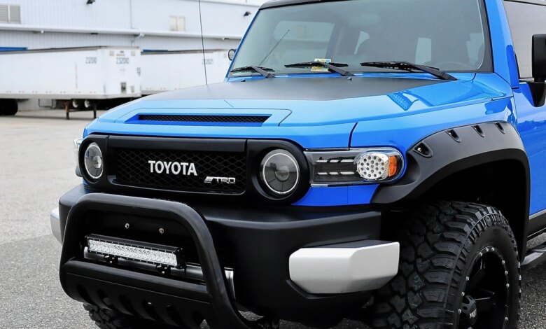 Toyota Land Cruiser FJ Biru Ini Diubah Jadi Lebih Gagah, Kaki-Kaki Baru Bikin Stabil