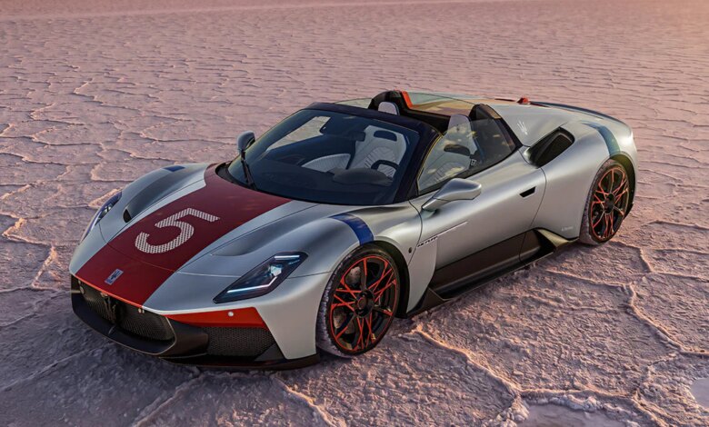 Maserati Rayakan 100 Tahun Trident, MCPURA Cielo Tributo 1926 Hidupkan Lagi Aura Balap Klasik