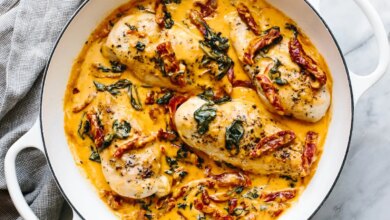 Makan Malam Terasa Mewah Tanpa Ribet, Creamy Tuscan Chicken Siap Kurang Dari Satu Jam