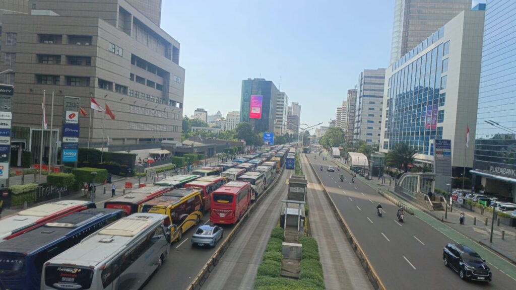 Aksi BEM di Monas Siang Ini, Deretan Ruas Rawan Macet dan Rute Alternatifnya