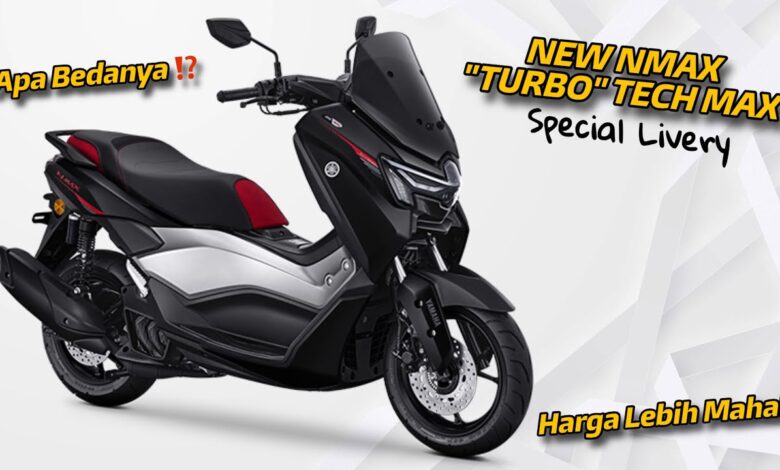 Yamaha NMAX Turbo TECH MAX Special Livery, Rasa Aman Saat Touring Jadi Nilai Jual Utama