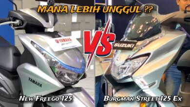 Suzuki Burgman Street 125EX vs Yamaha FreeGo 125, Nyaman Premium atau Praktis Harian?