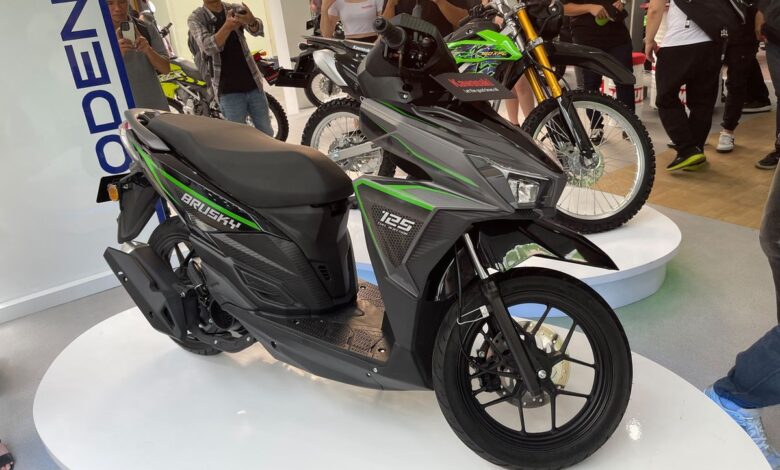 Skutik Pertama Kawasaki Ini Menusuk Vario, Tangki 5,1 Liter dan Fitur Hariannya Menggoda