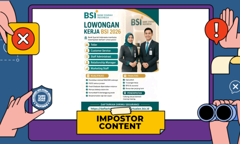 BSI Buka Lowongan Juni 2026, Fresh Graduate Hingga Profesional Bisa Daftar Daring