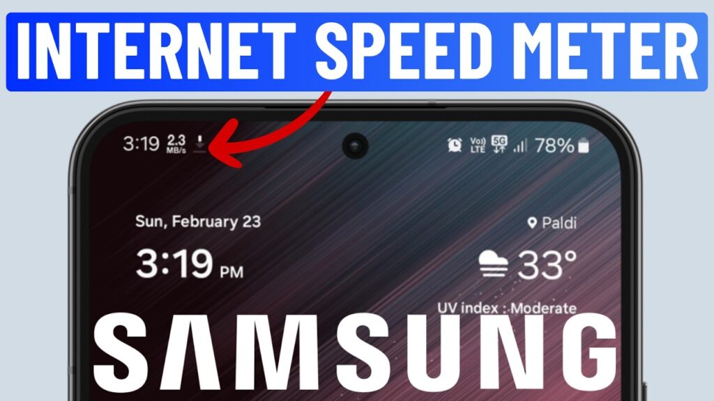 Samsung Akhirnya Mengejar Rival Android, Indikator Kecepatan Internet Hadir di Galaxy