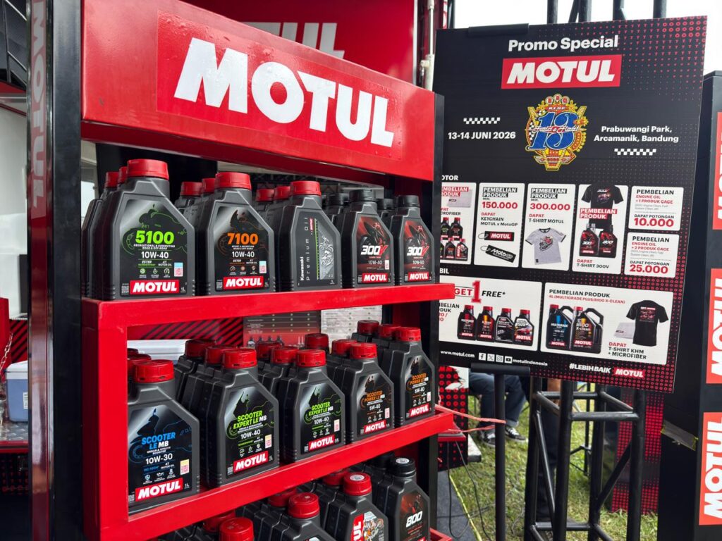 Ribuan Botol Oli Ludes di BBQ Ride 2026 Bandung, Motul Panen Minat dari 5.000 Pengunjung