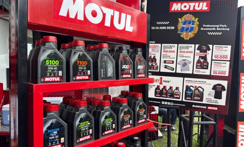 Ribuan Botol Oli Ludes di BBQ Ride 2026 Bandung, Motul Panen Minat dari 5.000 Pengunjung
