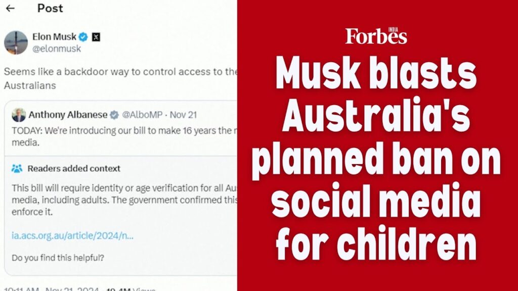 Musk Murka soal Larangan Medsos Anak, Publik Diingatkan pada Ancaman Verifikasi Identitas