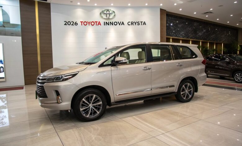 Toyota Innova Crysta Facelift 2026 Meluncur, Wajah Ala Land Cruiser dan Fitur Barunya Layak Ditunggu