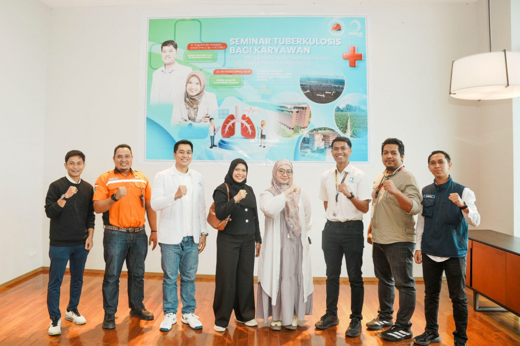 Jhonlin Group Waspadai TB Di Tempat Kerja, Edukasi Karyawan Digencarkan