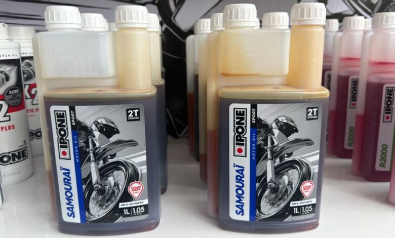 IPONE Samouraï Baru Menyasar Komunitas 2-Tak, Oli Samping Premium dengan Aroma Stroberi