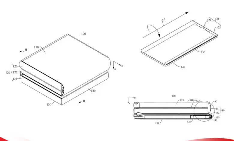 Paten Huawei Ungkap Ponsel Lipat 3 Vertikal, Desain S Terbuka yang Belum Pernah Ada