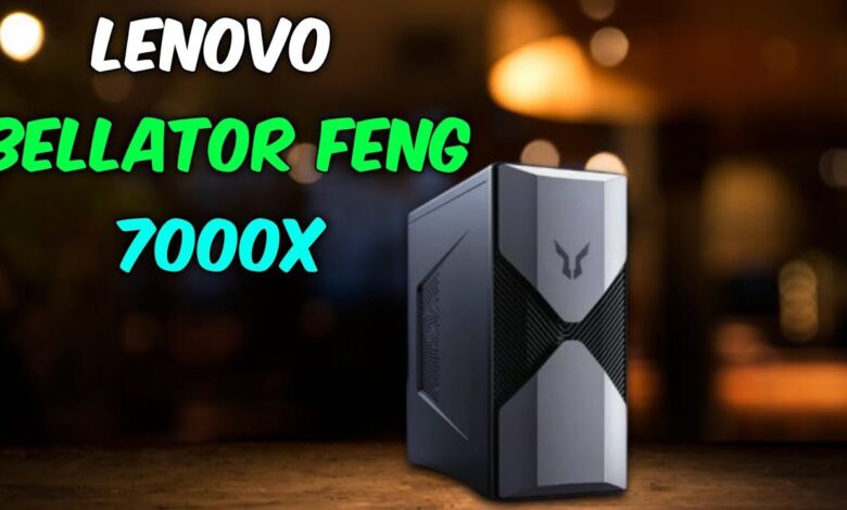 Lenovo Bellator Feng 7000X Meluncur, PC Gaming Siap Pakai Ini Mudah Di-upgrade
