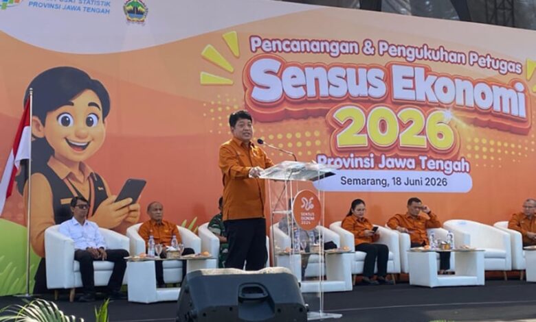 Wakil Kepala BPS Canangkan Sensus Ekonomi 2026 di Jateng, Jutaan Harapan Tersimpan di Balik Data