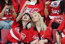 Karina Dan Winter Aespa Nonton Langsung Korea Selatan, Gaya Sporty Mereka Bikin Piala Dunia Makin Panas