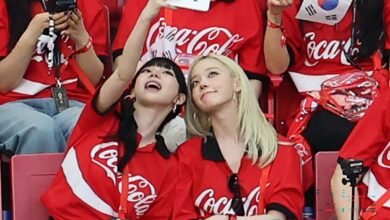 Karina Dan Winter Aespa Nonton Langsung Korea Selatan, Gaya Sporty Mereka Bikin Piala Dunia Makin Panas
