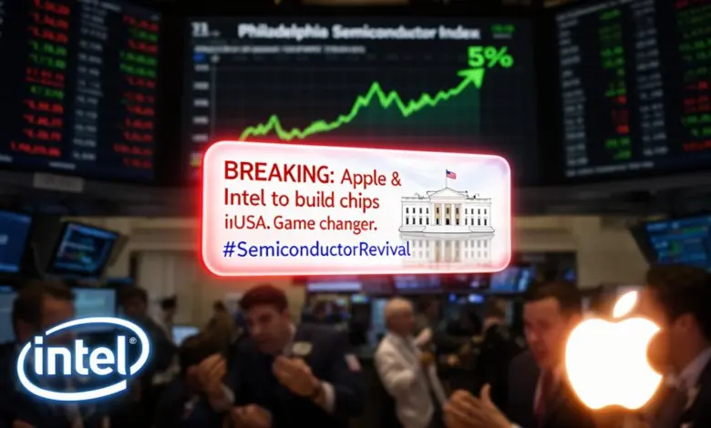 Trump Sebut Apple dan Intel Akan Produksi Chip Sendiri, Peta Pasokan Teknologi Bisa Berubah